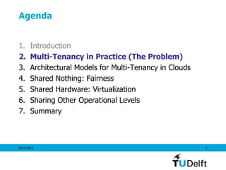 Multi-Tenancy and Virtualization in Cloud Computing | PPTX