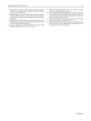 An adaptive treadmill-style locomotion interface and its application in ...