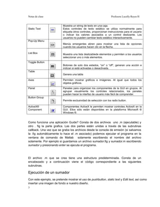 2012 interfaz grafica en guide matlab | PDF