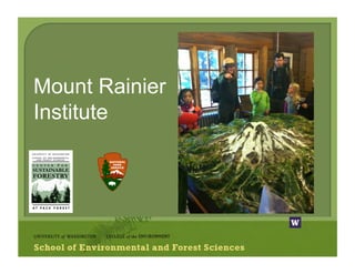 Mount Rainier
Institute
 