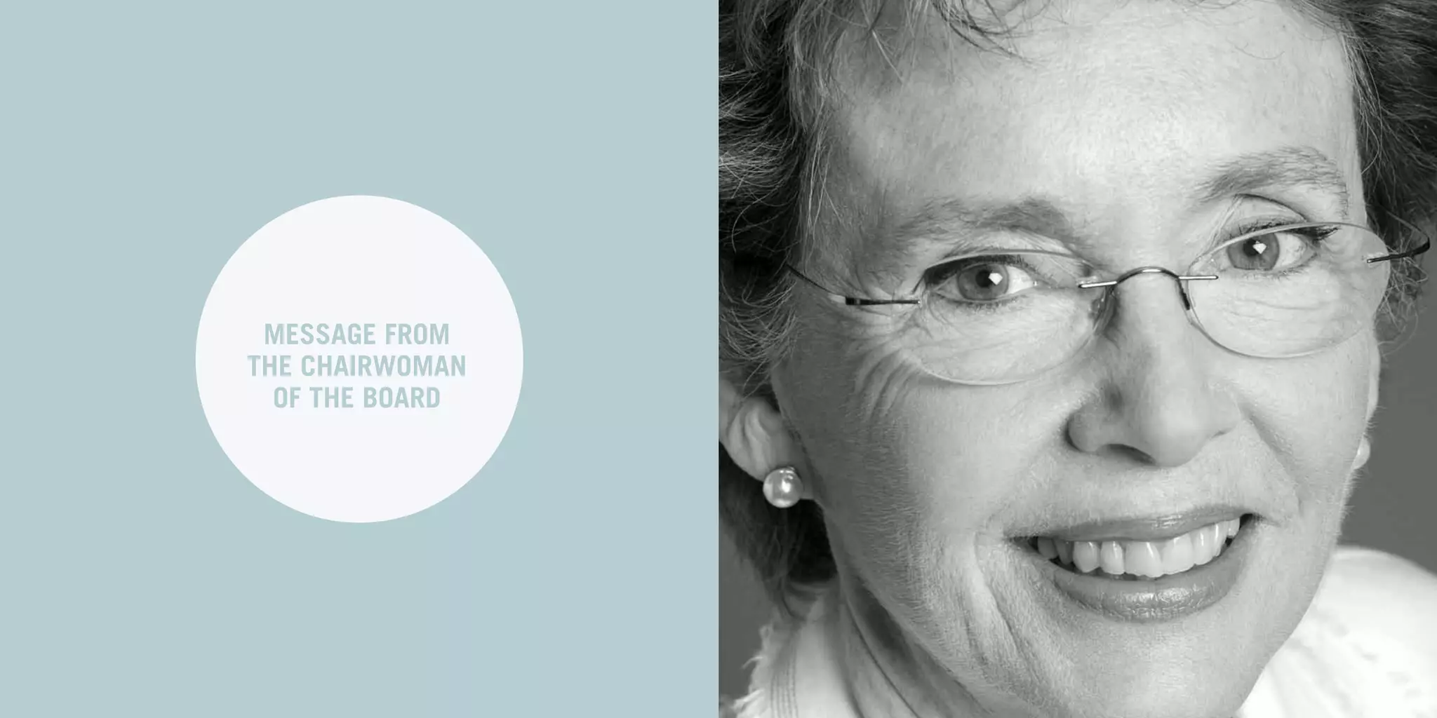 18 | 2011-2012 IRCM ANNUAL REPORT                    | 19




                                     MESSAGE FROM
                                    THE CHAIRWOMAN
                                      OF THE BOARD
 