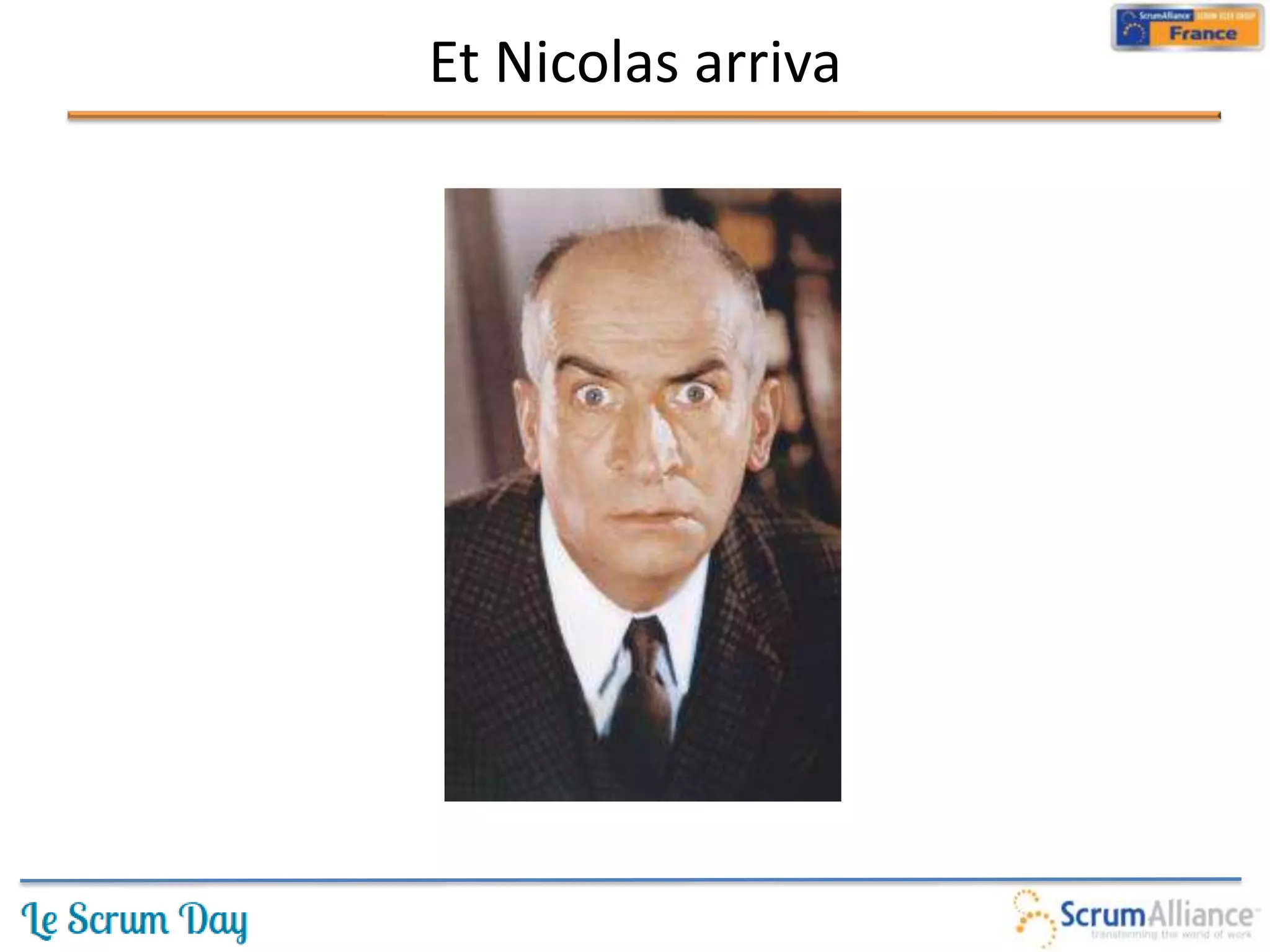 Et Nicolas arriva
 