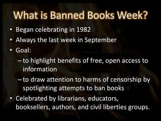2012 kasl the forbidden banned books | PPT