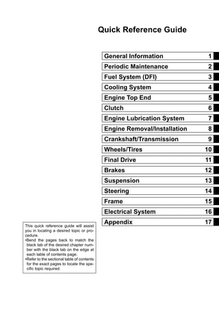 2012 kawasaki zx1400 ec service repair manual | PDF