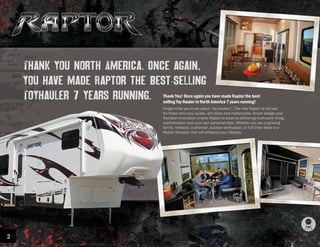 2012 Keystone Raptor Toy Haulers | PDF