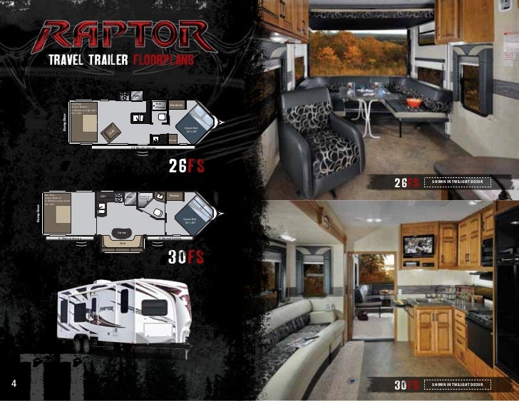 2012 Keystone Raptor Toy Haulers
