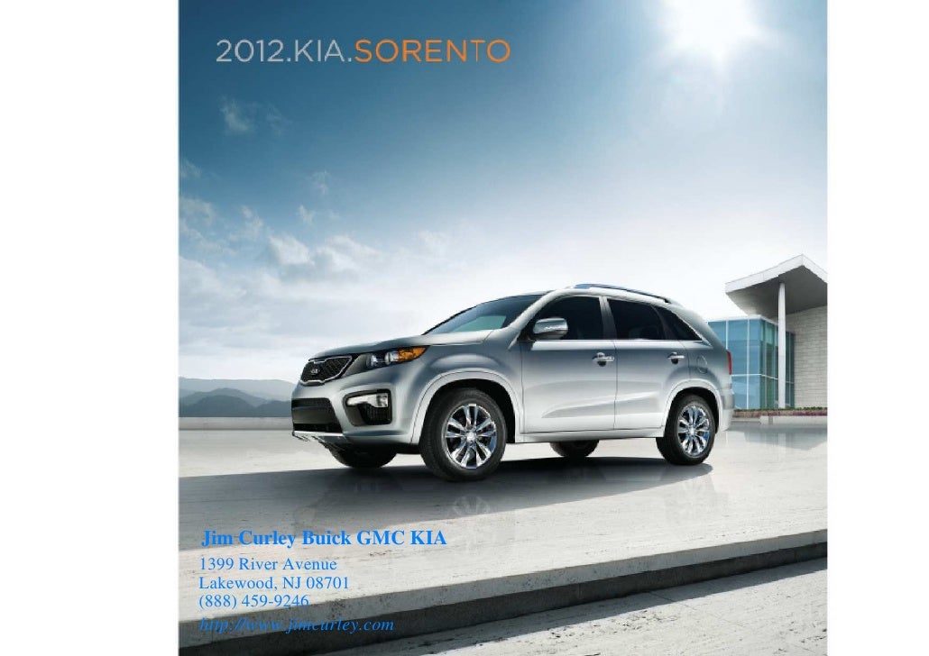2012 Kia Sorento For Sale Nj Kia Dealer In Lakewood