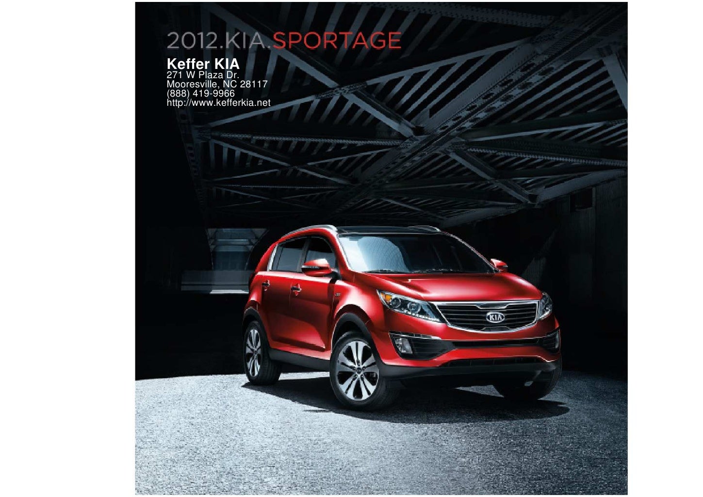 2012 KIA Sportage For Sale NC KIA Dealer Near Charlotte
