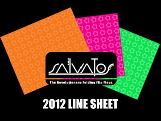 2012 Line Sheet