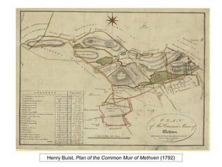 Henry Buist, Plan of the Common Muir of Methven (1792)
 