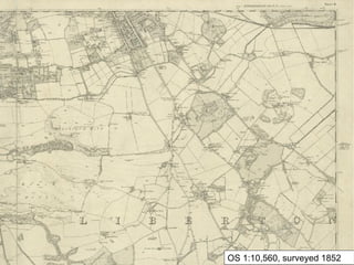OS 1:10,560, surveyed 1852
 