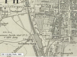 OS 1:10,560, Perth, 1860
 