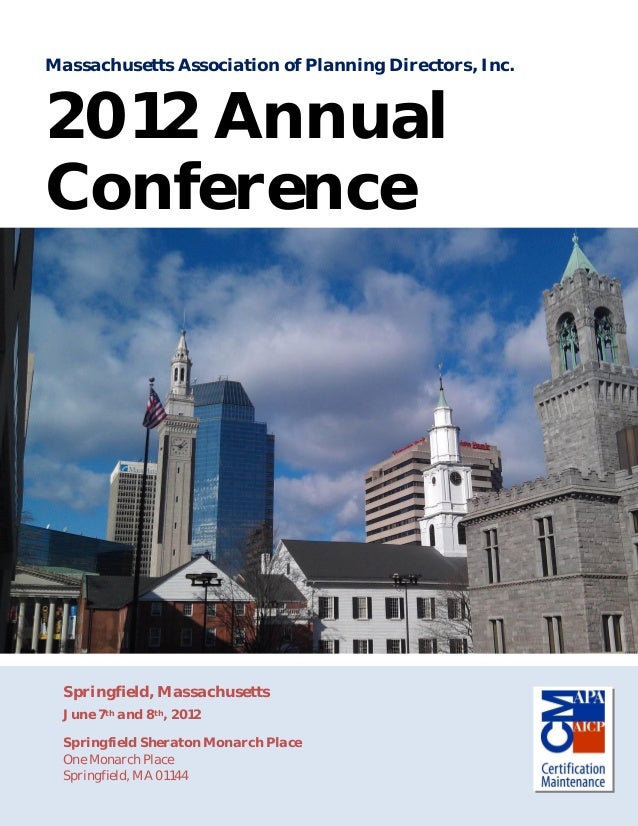 2012 MAPD Annual Conference Program