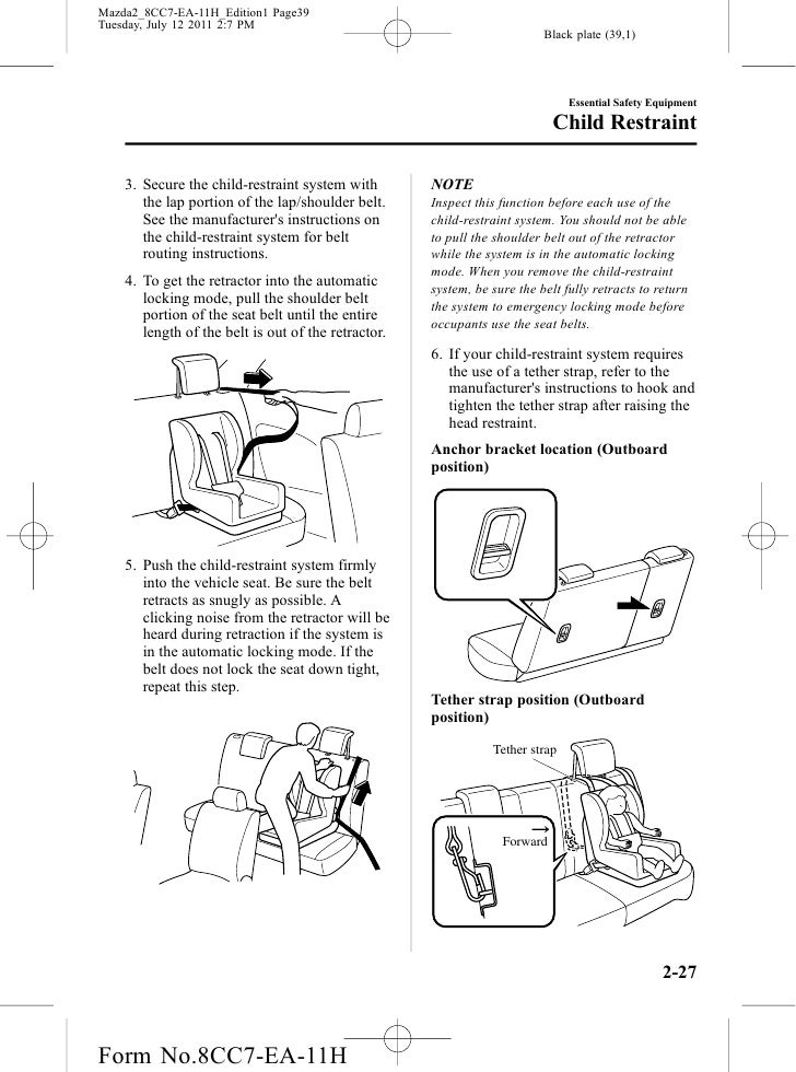 mazda 2 owners manual pdf