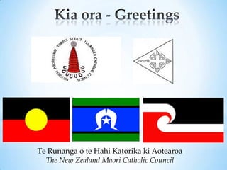 Te Runanga o te Hahi Katorika ki Aotearoa
  The New Zealand Maori Catholic Council
 