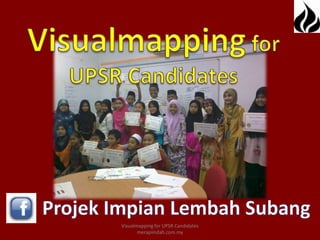 Visualmapping for UPSR Candidates
       merapiindah.com.my
 