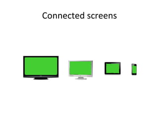 Connected screens
 