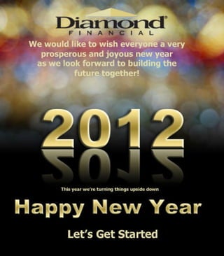 Message from Diamond Financial