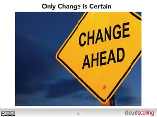 Only Change is Certain




           22
 