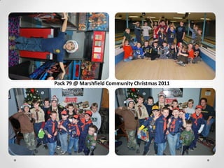 Pack 79 @ Marshfield Community Christmas 2011
 