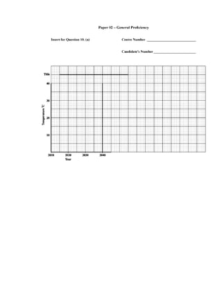 CSEC GEOGRAPHY PAST PAPER- PAPER 2- 2012