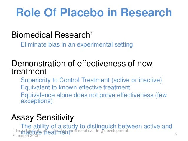 Placebo Effect In Clinical Studies