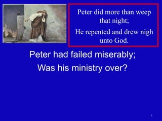 peter denies jesus sermon