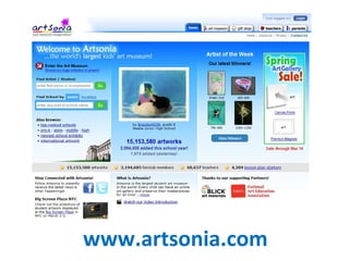 www.artsonia.com
 