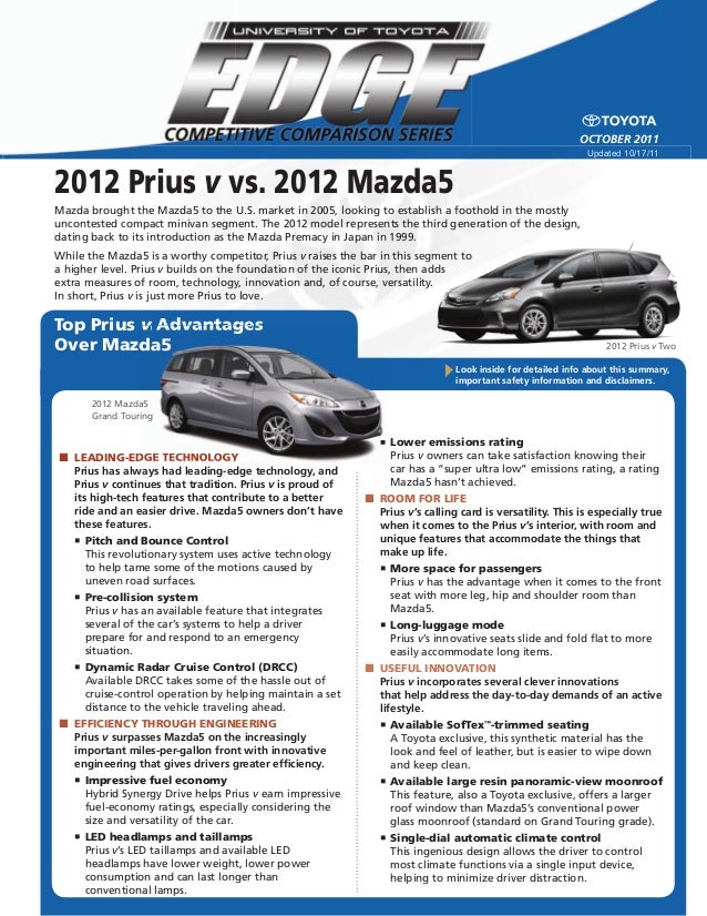 2012 Prius V Owners Manual 2012 Prius V Owners Manual