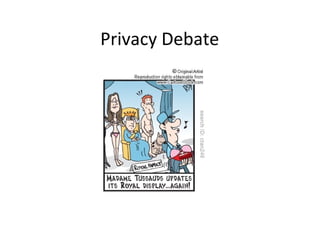 Privacy Debate
 