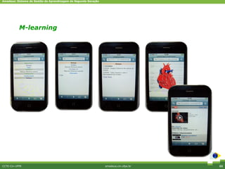 Amadeus: Sistema de Gestão da Aprendizagem de Segunda Geração




           M-learning




CCTE-Cin-UFPE                                                   amadeus.cin.ufpe.br   22
 