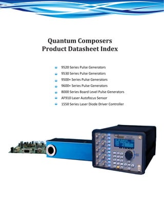 2012 quantum composers product guide | PDF
