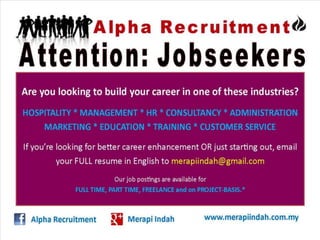 2012 recruitment freelance