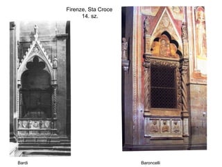Firenze, Sta Croce
              14. sz.




Bardi                        Baroncelli
 