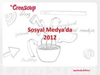 Sosyal Medya’da
     2012
 
