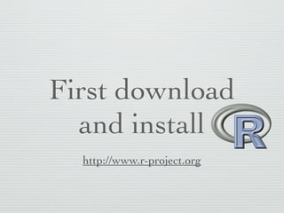 Install and Configure R and RStudio | PDF