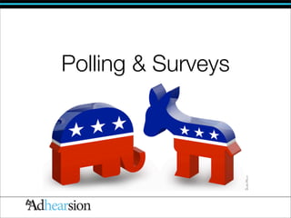 Polling & Surveys
 