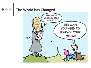 The World has Changed

 