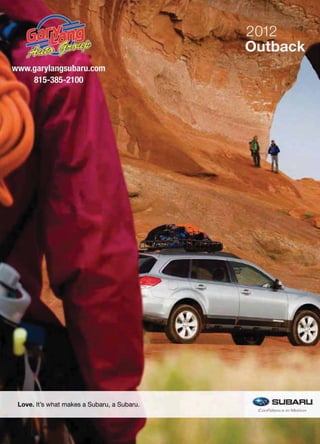 2012 Subaru Outback Gary Lang
