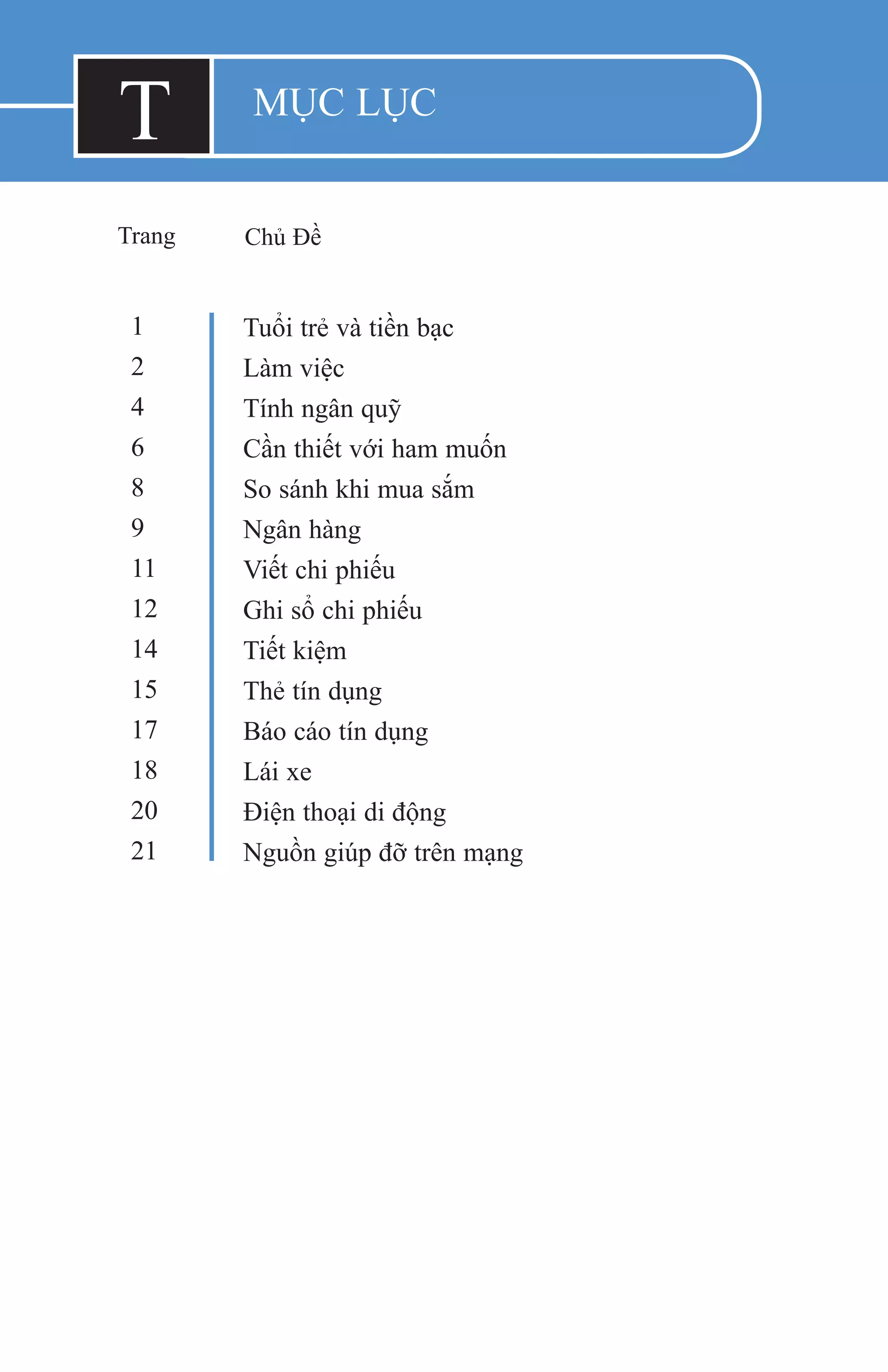 Tuổi trẻ và tiền bạc | PDF