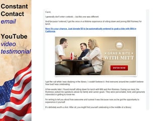 Constant
Contact
email
YouTube
video
testimonial

 