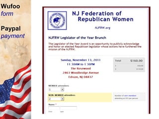 Wufoo
form
Paypal
payment

 