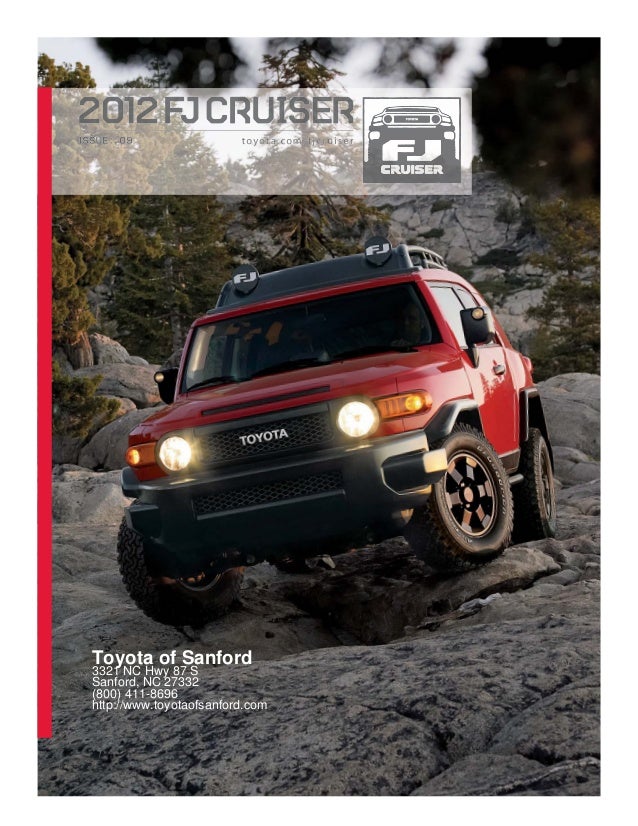 2012 Toyota Fj Cruiser For Sale Nc Toyota Dealer Serving Raleigh