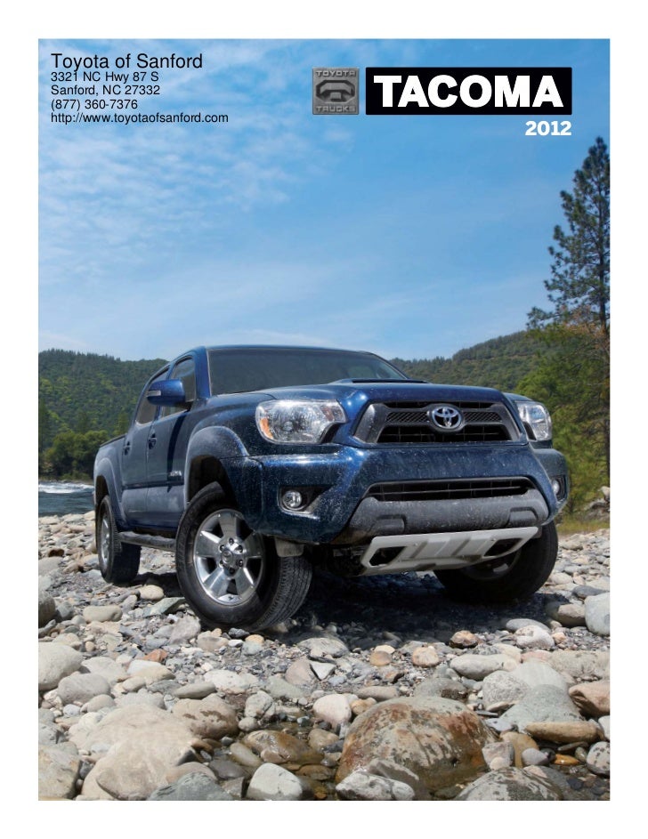 2012 Toyota Tacoma For Sale Nc Toyota Dealer Near Fayetteville