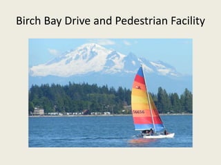 Birch Bay Drive and Pedestrian Facility
 