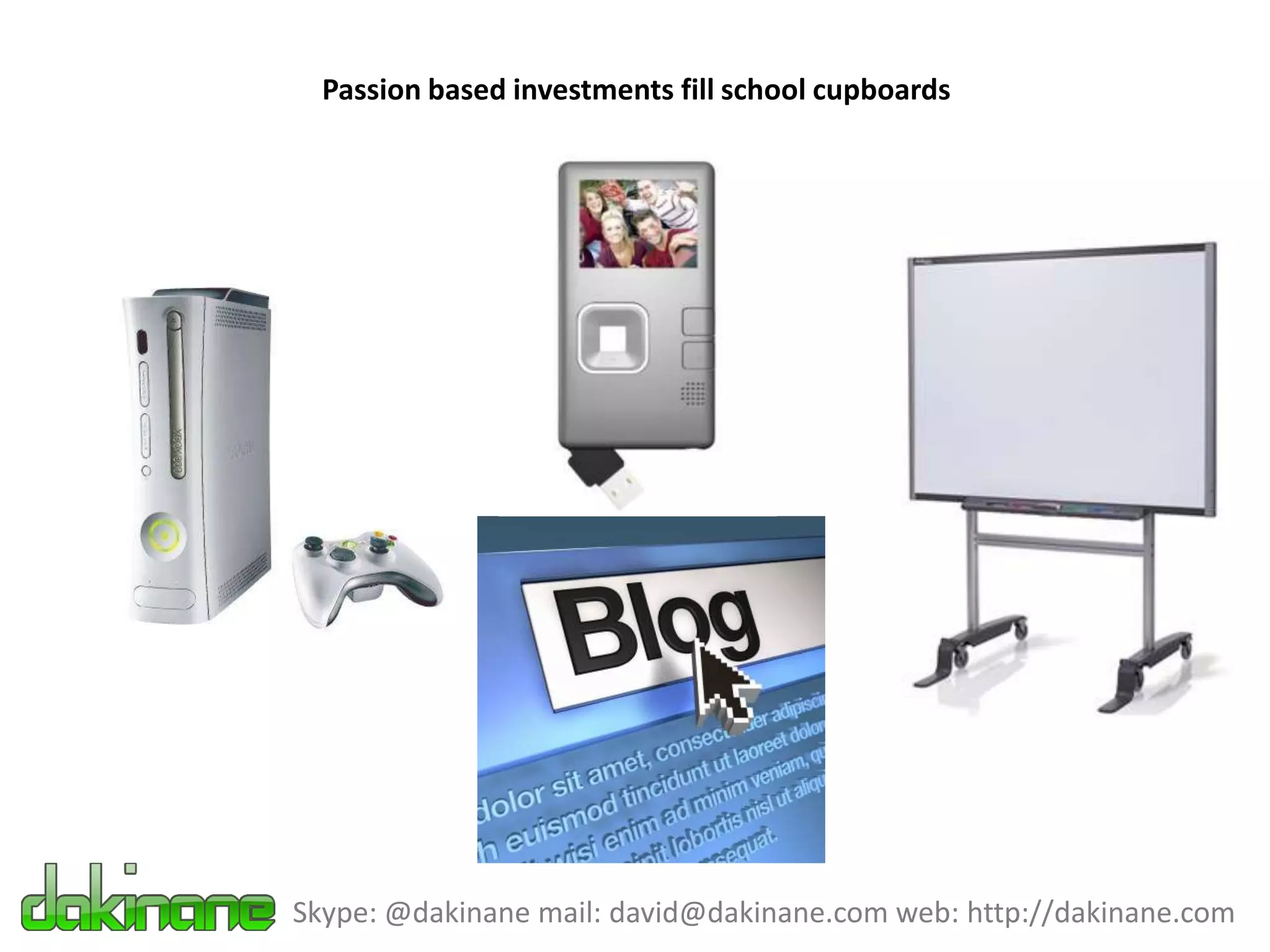 Passion based investments fill school cupboards




Skype: @dakinane mail: david@dakinane.com web: http://dakinane.com
 
