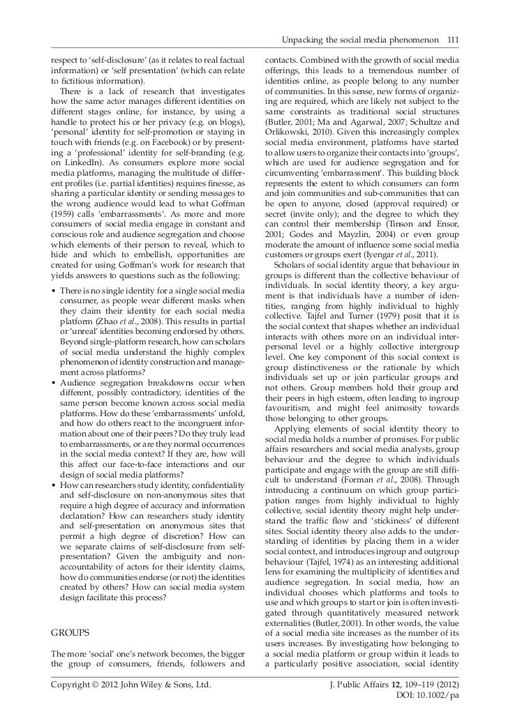 what is social phenomenon in research
