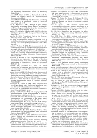 Unpacking the social media phenomenon | PDF