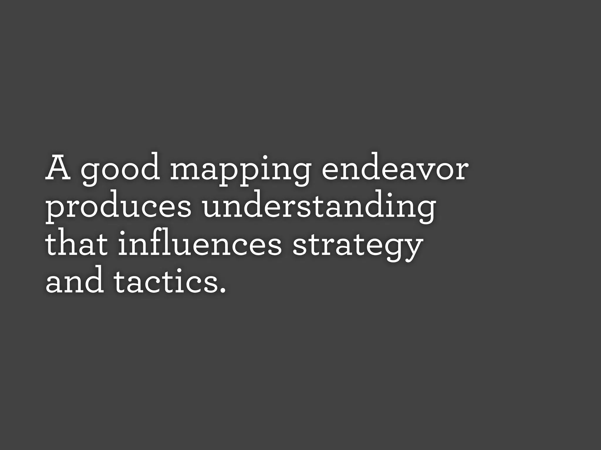 Deliverables with no explicit intent defined

Rot on the vine.

 