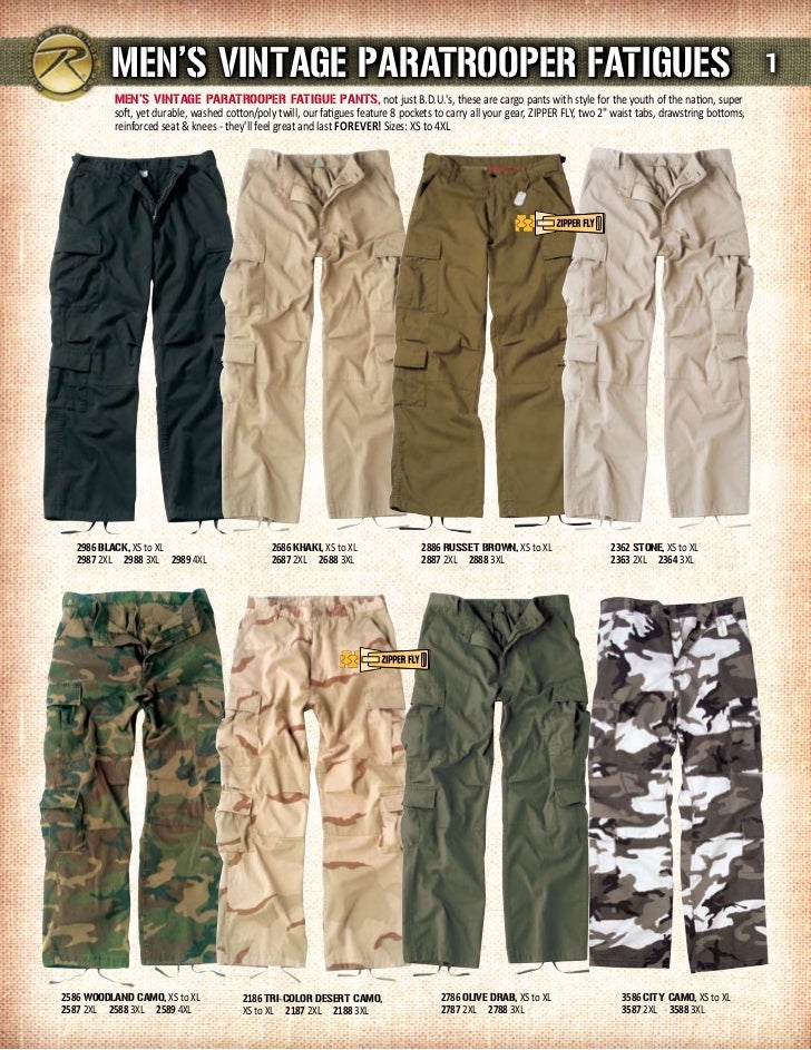 Chocolate Brown Vintage Paratrooper Cargo Pants
